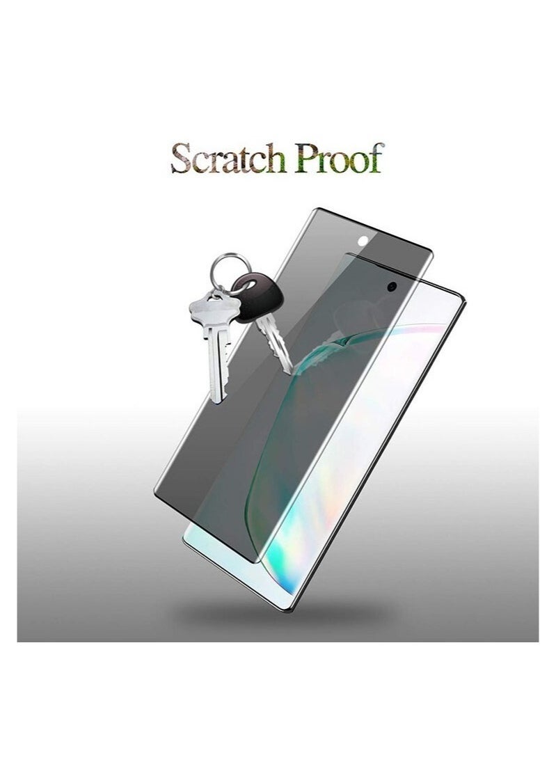 Raxoom Privacy Screen protector compatible with Samsung Galaxy S8+ Screen Protector Tempered Glass [Anti-Glare][HD Full Coverage][Easy Installation][Scratch Resistant][9H Hardness] - Image 3