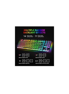 Generic Havit KB851L - USA RGB Mechanical Gaming Keyboard, Black  - Image 4