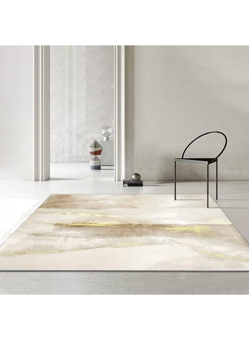 MONOGUE Modern Abstract Area Rugs NonSlip Short Pile Soft Carpet Rugs for Bedroom Living Room Hallway Dining Room Office Dorm Room - Image 1
