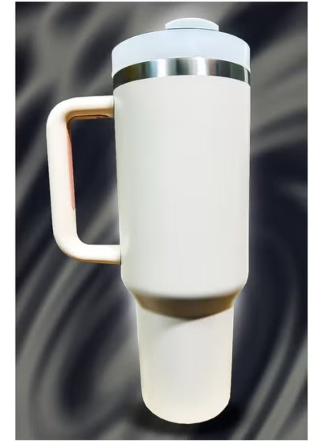 Stanley 40oz Tumbler Stainless Steel Travel Mug with Straw BPA Free Eco Friendly and Dishwasher Safe – Built with Leakproof FlowState Lid and Double Wall Insulation to Keep Beverages Hot for 16 Hours and Cold for 24 Hours – Slim Base Fits Most Car Cup Holders – Rugged Ergonomic Handle for Travel, Work and Everyday Use - Image 3