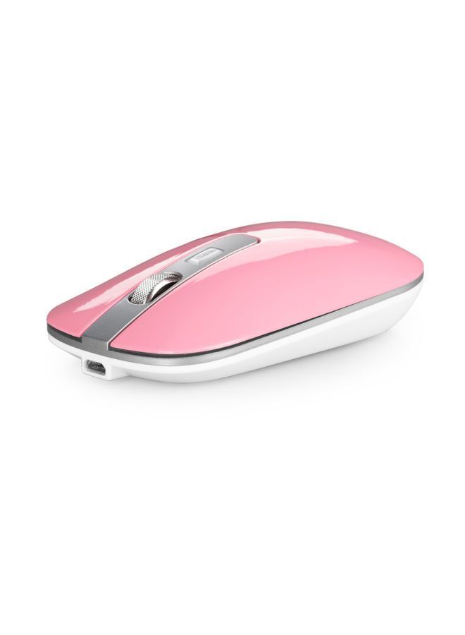 NIBEMINENT M30 Rechargeable Wireless Mouse Pink - Image 2