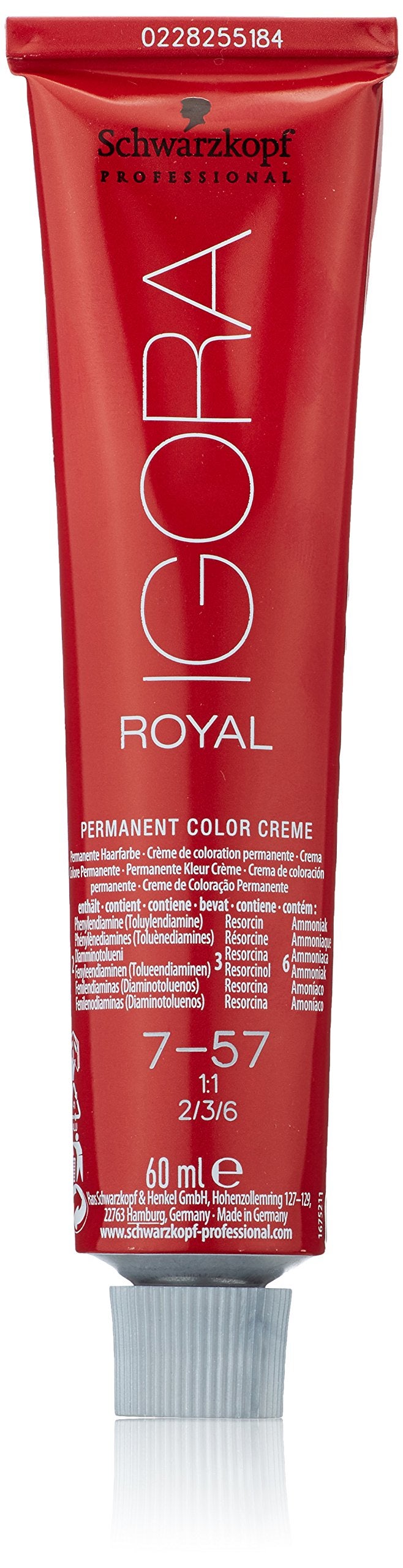 Schwarzkopf IGORA ROYALl 757 Medium Blonde Gold Copper 60ml