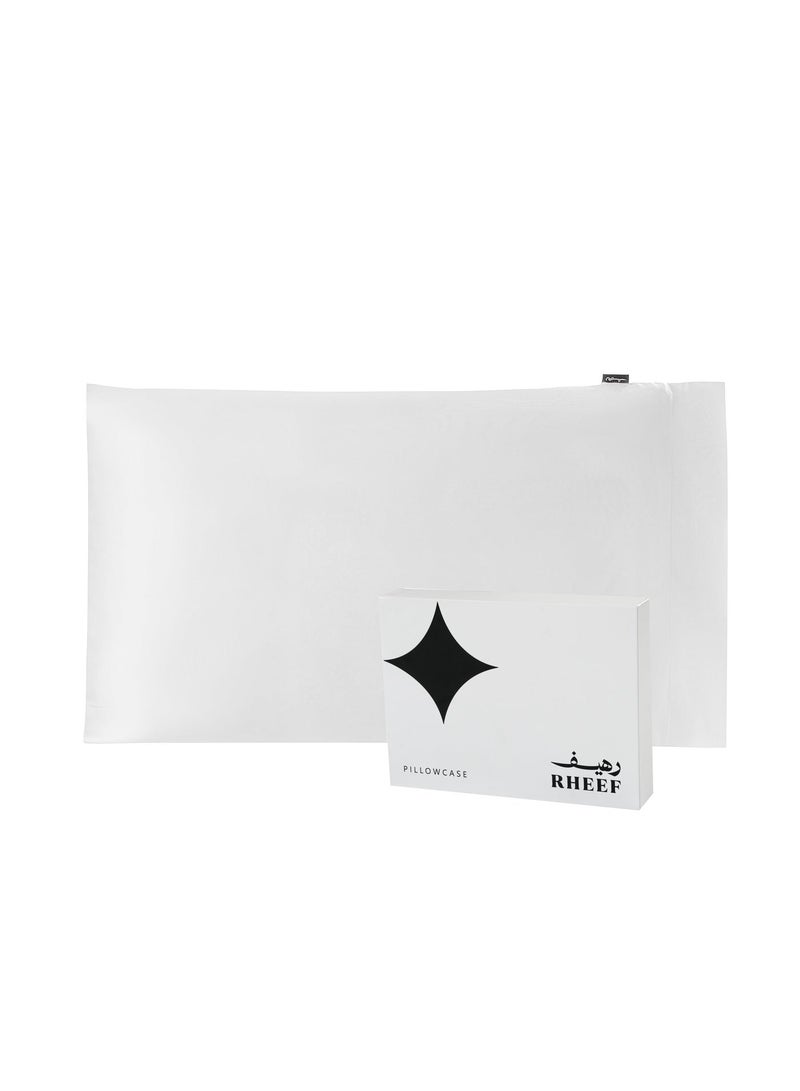 RHEEF TENCEL Silky Touch Pillowcase – Natural Fabric, Breathable & Cooling Feel - Image 2