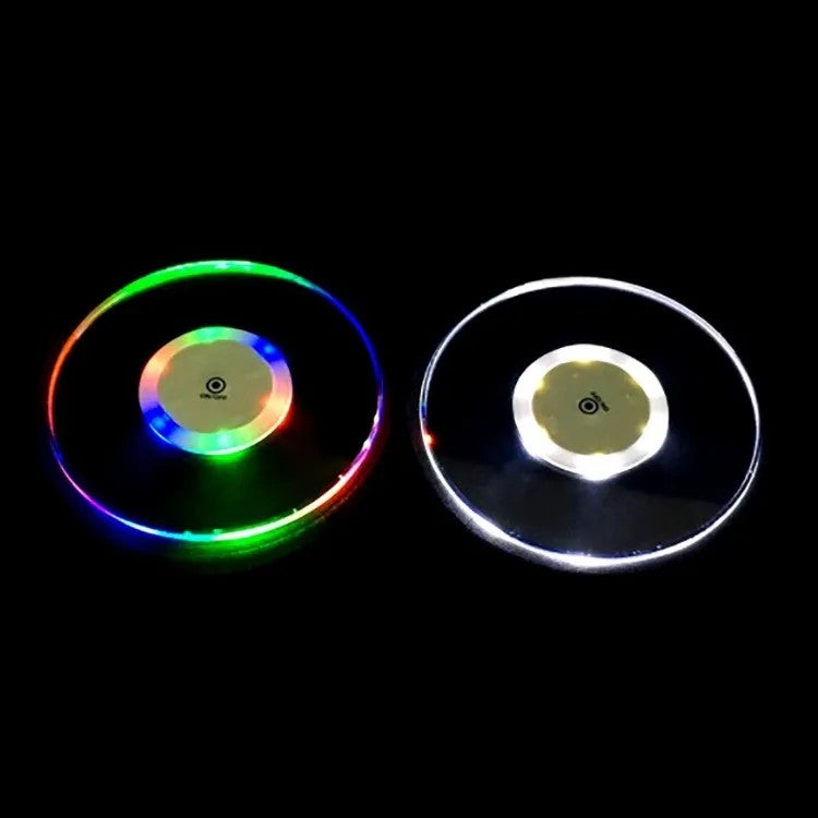 Y&D High-Quality Acrylic LED Car Coasters – Non-Slip, Waterproof, Heat-Resistant Reusable Drink Coasters for Barware, Cars & Home - Image 4