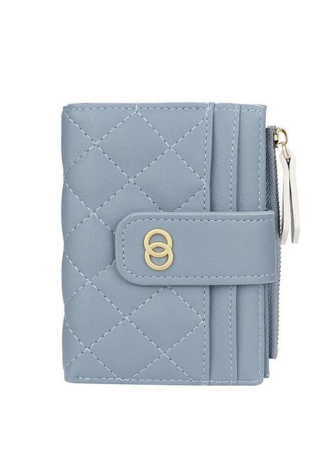 baellerry Women's Short Purse Zipper Small Wallet Korean Driver's License Bag Vertical Coin Purse Woman  - Image 1