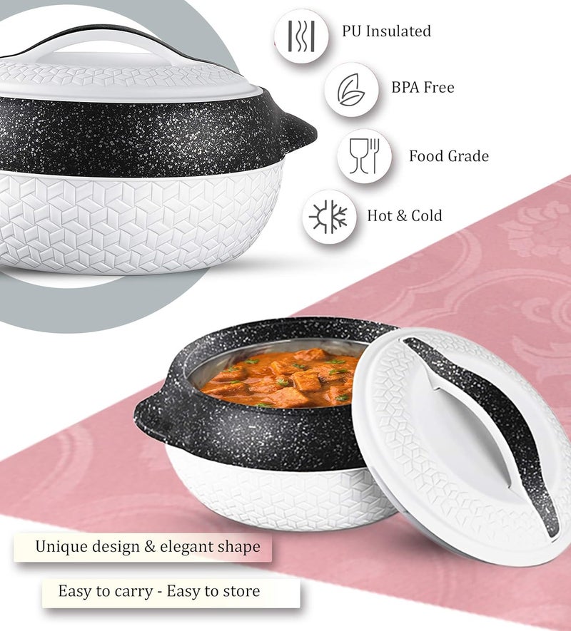 Milton MILTON Stainless Steel Casserole 1370ml White - Image 4