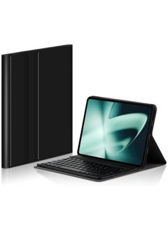 Keyboard Case for OnePlus Pad 11.61 inch, Slim Lightweight Folio PU Leather Stand Case with Magnetic Keyboard for OnePlus Pad 11.61 Inch 2023 Release Tablet, Black