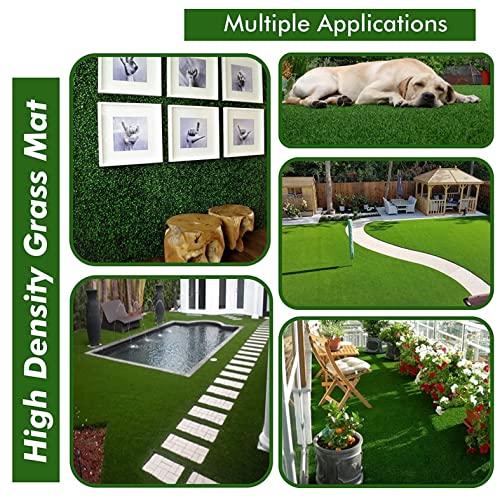 FRESH FROM LOOM 45 mm Artificial Green Grass Carpet | High Density Premium Lawn Turf | Indoor & Outdoor Use | Washable, Dust & Waterproof Mats | Skin Friendly (Size - 1.5 x 5 feet) - Image 5