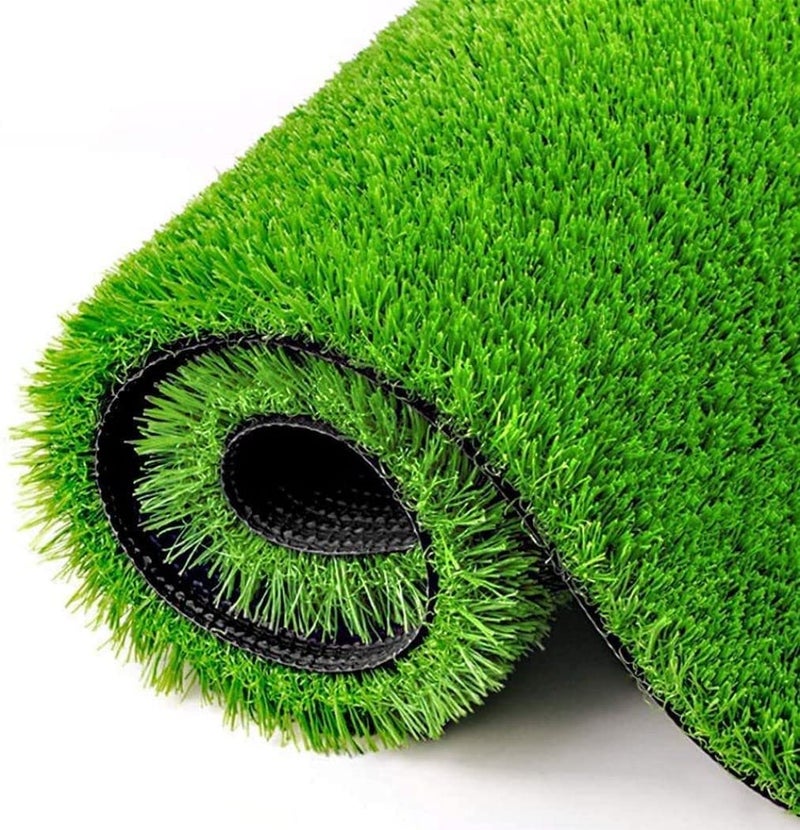 FRESH FROM LOOM 45 mm Artificial Green Grass Carpet | High Density Premium Lawn Turf | Indoor & Outdoor Use | Washable, Dust & Waterproof Mats | Skin Friendly (Size - 1.5 x 5 feet) - Image 1