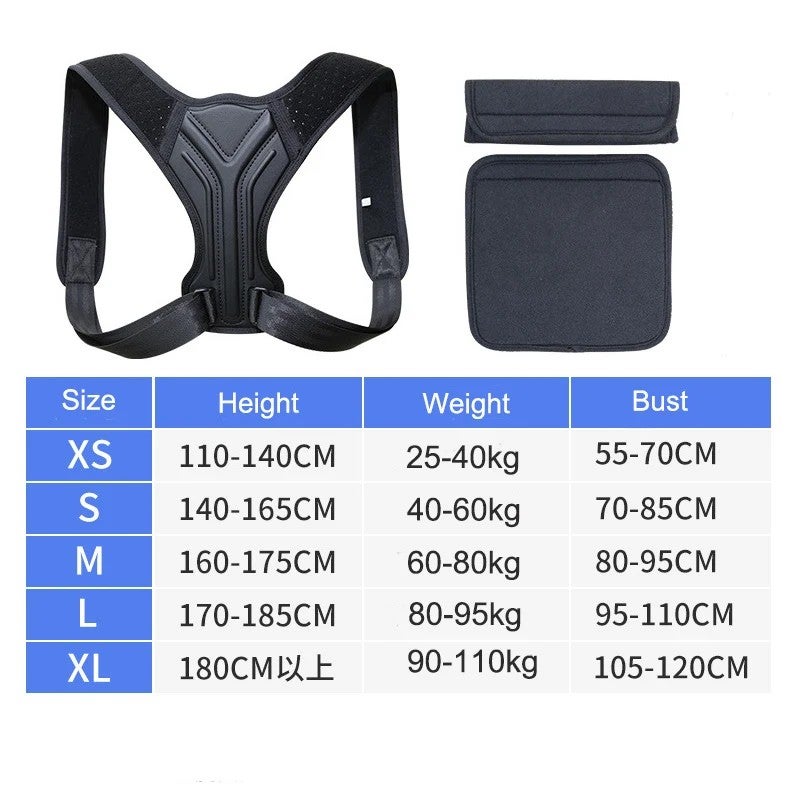 Bluejw All-Day Posture Corrector for Adults - Durable & Comfortable Back Support Waist Trimmer to Prevent Hunchback - Image 1