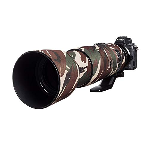 easyCover Lens Protection Camouflage Cover Compatible for Nikon 200-500mm f/5.6 VR Green Camouflage - Image 5
