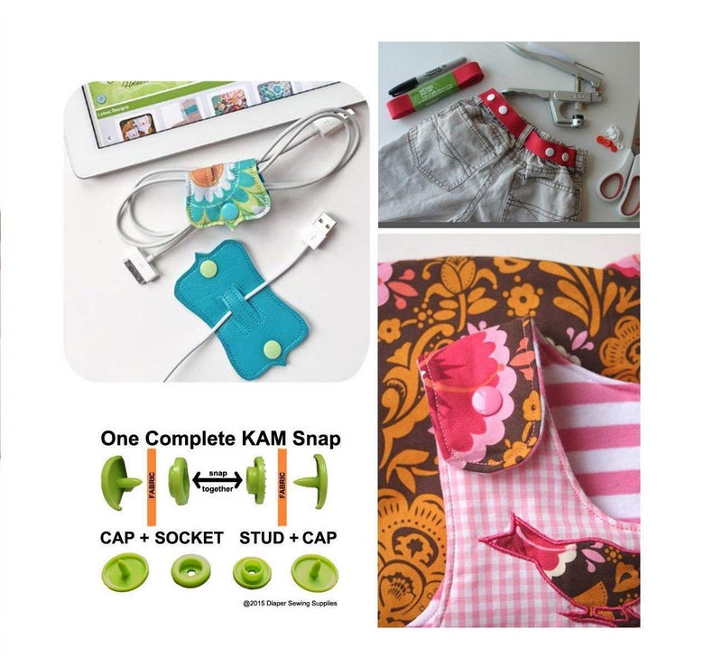 BetterJonny 200 KAM Size 20 T5 Resin Plastic Snaps for Clothing Crafts - Image 4