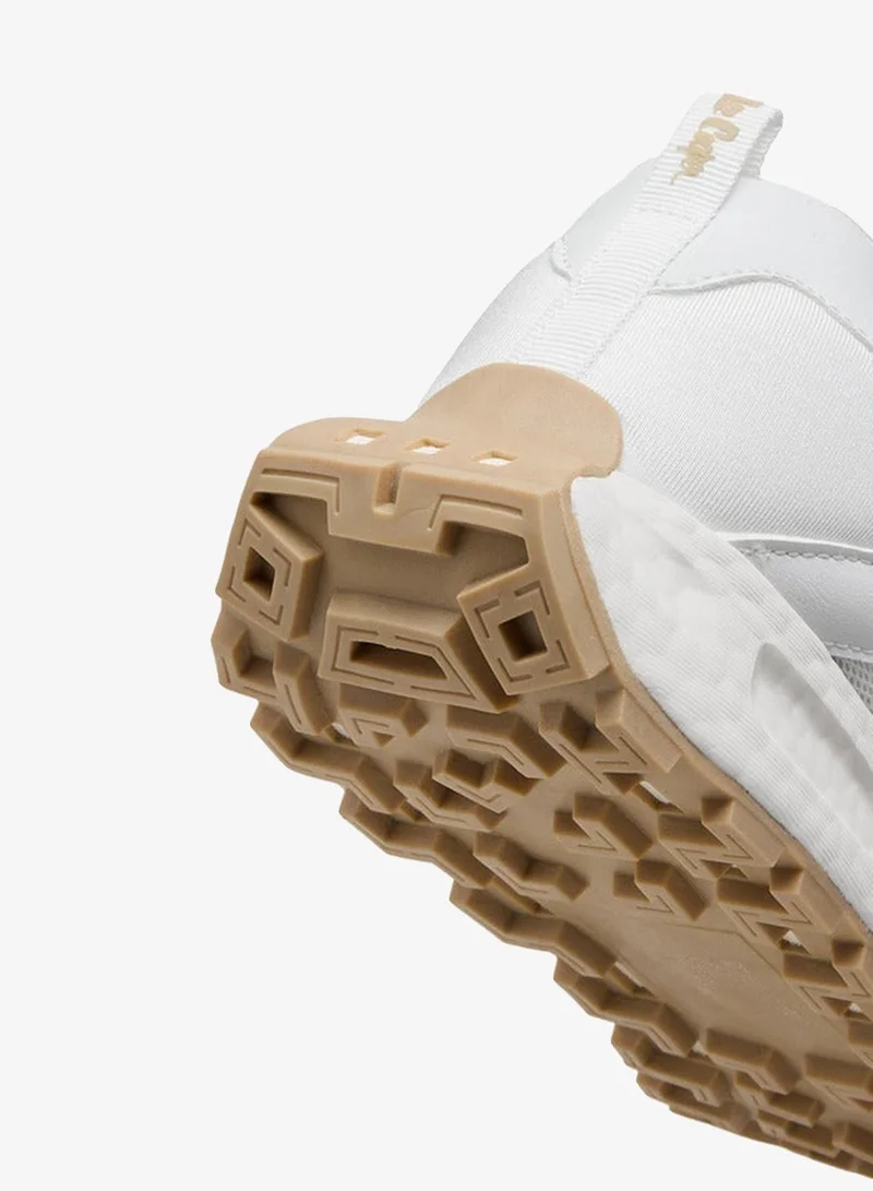 Lee Cooper WHITE Mens' Panelled Lace-Up Sneakers for Men | Best Price UAE