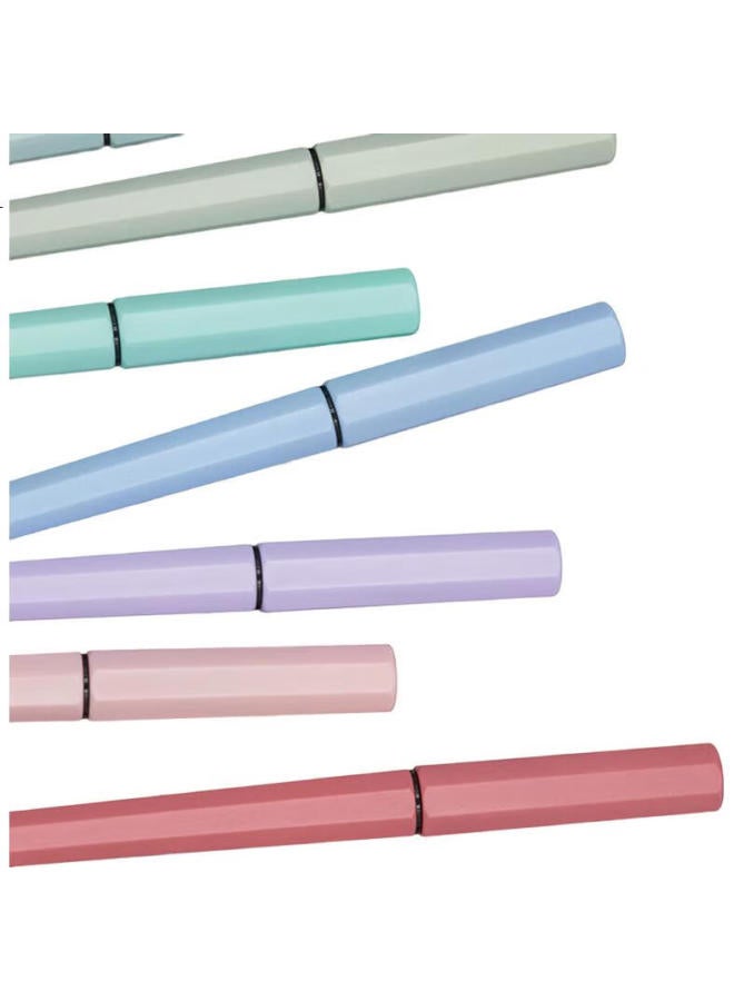 Platinum Fountain Pen, Third-Grade Elementary School Student Gift, Beginner'S Handwriting Practice Pen, Xiaoliushe Light Sweet Series Fountain Pen Pq-200, Macaron Color, Strawberry Pink - Image 2