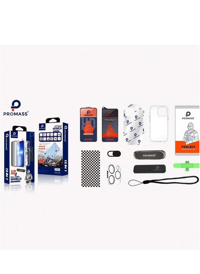 PROMASS IPhone 13 Pro max Protection Package 12 pieces - Image 1