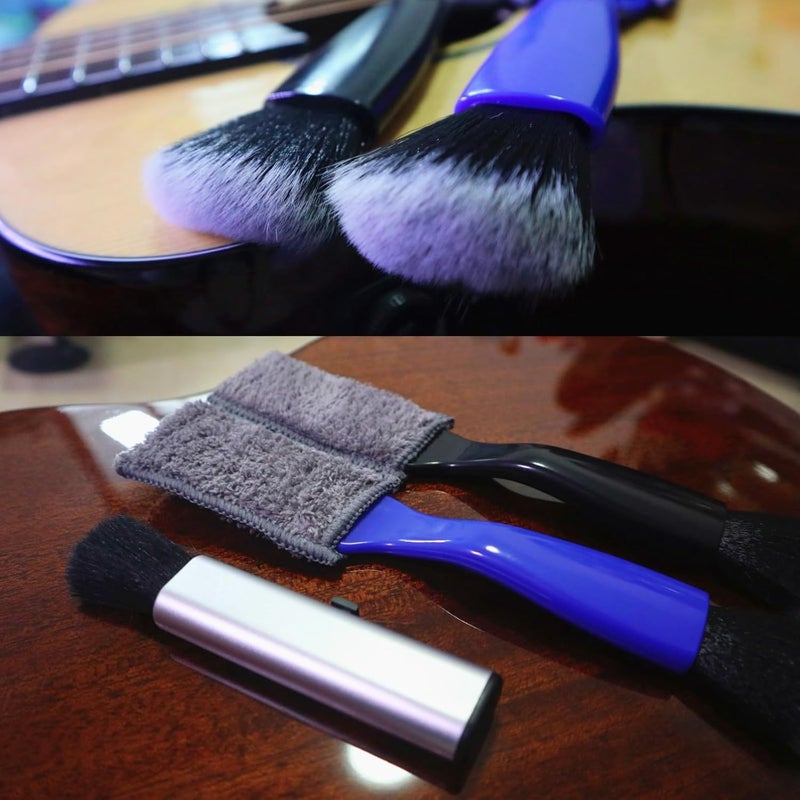 squishy 2Pcs Guitar String Cleaner,Guitar Cleaning Kit, Guitar Polish for Guitar Maintenance, Guitar Cleaner Fits Guitar, Violin and Ukulelees - Image 5