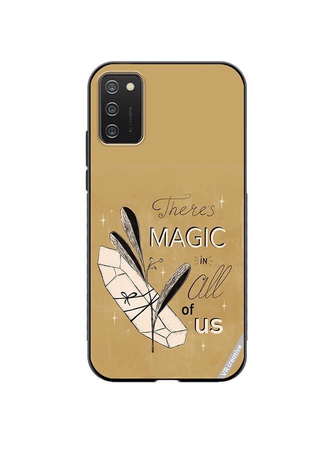 VR CREATIVE Protective Case Cover For Samsung Galaxy A02s Magic In All Of Us Design Multicolour - Image 1