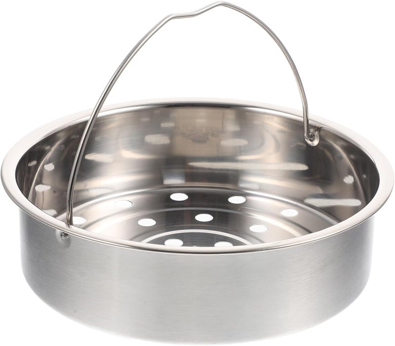 Stainless Steel Electric Cooker Steamer Basket Stackable Steamer Insert for Rice Cookers Reusable Food Steaming Rack for Vegetables and Seafood Convenient Kitchen Accessory - Image 1