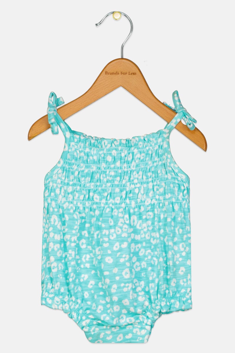 GAP Toddlers Girl Ruched Sleeveless Bodysuit, Multicolor - Image 1