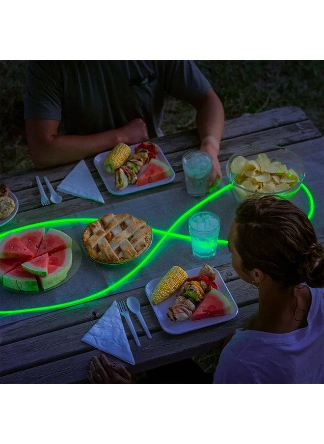 NiteIze Radiant® ShineLine القابل لإعادة الشحن - مصباح LED ليموني/أخضر  - Image 2