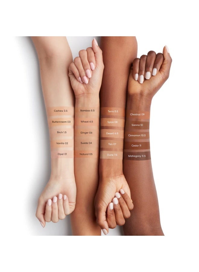 بير ماينرالز مرطب معدني ملون طبيعي غير لامع من بير مينيرالز كومبلكشن ريسكيو بعامل حماية من الشمس 30 بلون البتولا 35 مل - Image 3