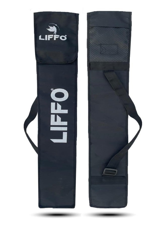 Liffo عصي هوكي ليفو® LX-1001 للرجال والنساء، مستوى التدريب والمبتدئين، مع كرة واحدة وغطاء واحد (أحمر) - Image 2