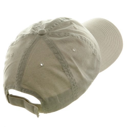Mega Cap Low Profile Dyed Cotton Twill Cap - Putty W39S55D - Image 3