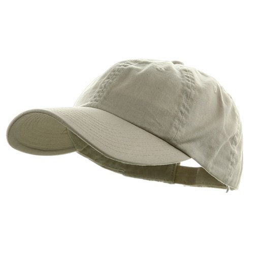 Mega Cap Low Profile Dyed Cotton Twill Cap - Putty W39S55D - Image 1