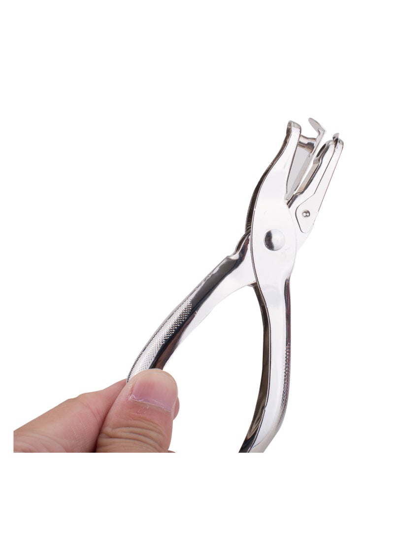 Deli E0114 One-Hole Punch - 8 Sheets, 桅6mm, 1 PCS, Silver - Image 4
