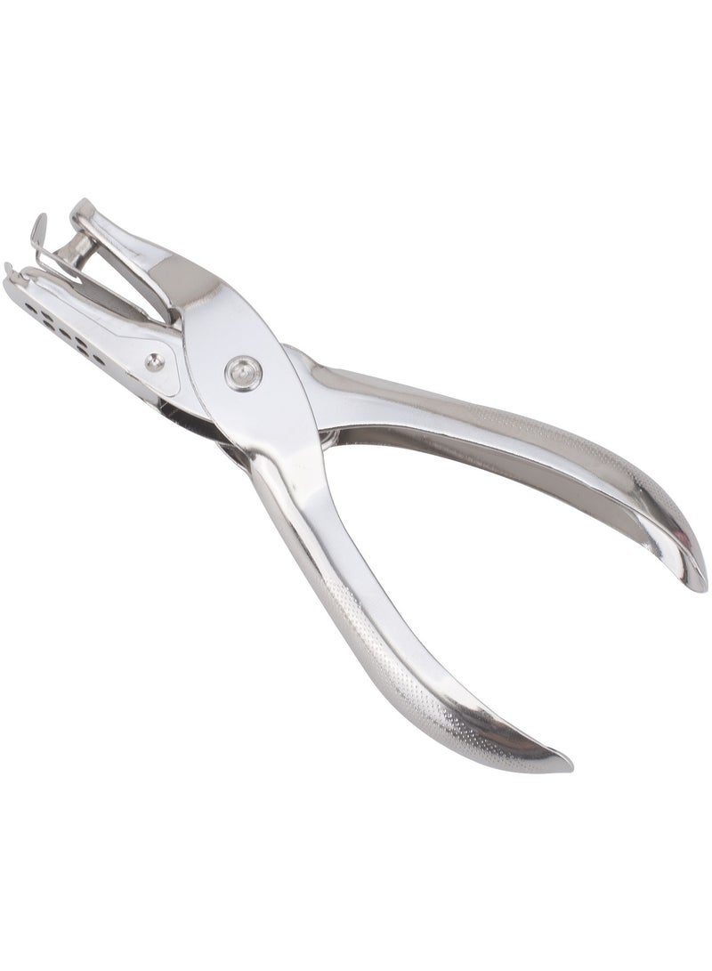 Deli E0114 One-Hole Punch - 8 Sheets, 桅6mm, 1 PCS, Silver - Image 3