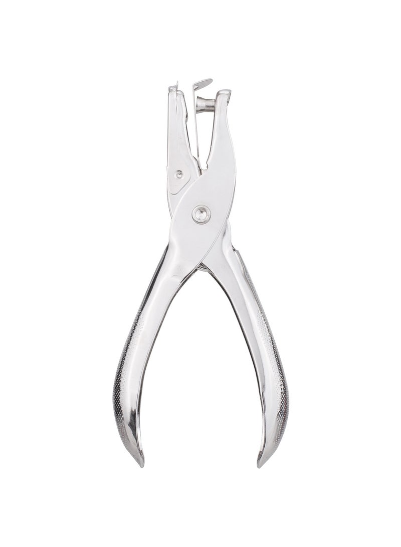 Deli E0114 One-Hole Punch - 8 Sheets, 桅6mm, 1 PCS, Silver - Image 2
