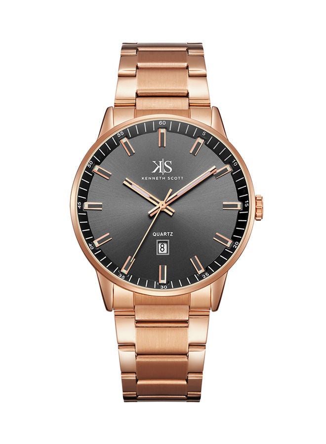 KENNETH SCOTT Stainless Steel Analog Wrist Watch K22010-RBKW - Image 1