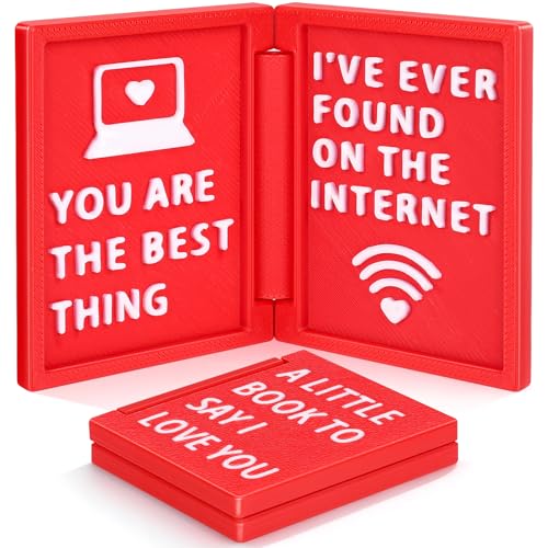 Slothoem Romantic Gift for Couples, Online Dating or Long Distance Relationship Gift, Anniversary & Valentine’s Day Gift for Boyfriend or Girlfriend, I Love You 3D Printed Gifts - Image 1