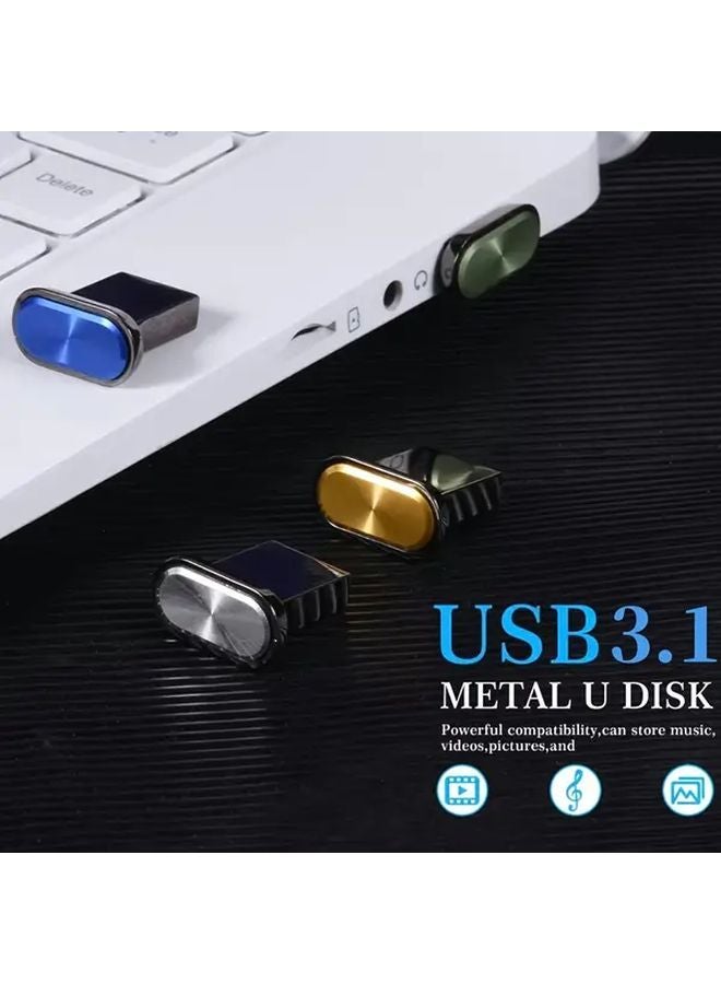 LansTen 32GB Blue USB 3 1 Flash Drive With Type C Adapter High Speed Pen Drive - Image 5
