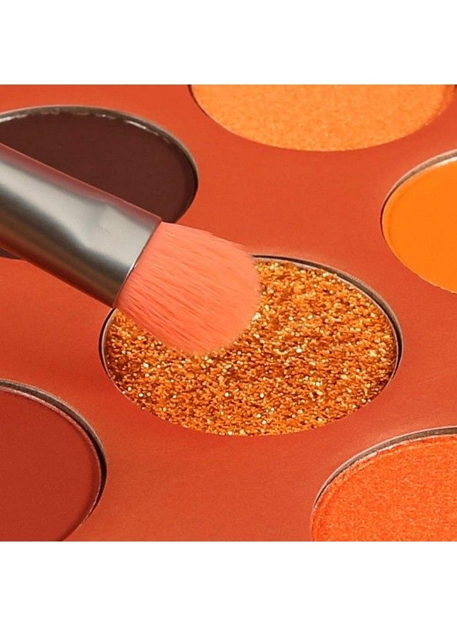 docolor - Eyeshadow Palette 9 Colors Gemstone Shadow Palette Highly Pigmented Mattes Shimmers Naked Smokey Glitter Cream Colorful Powder Blendable Long Lasting Waterproof Makeup PaletteOrange - Image 1
