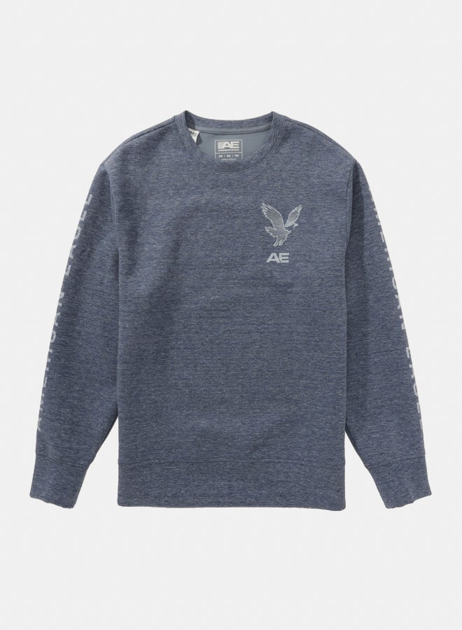 American Eagle AE 24/7 Graphic Long-Sleeve T-Shirt - Image 1