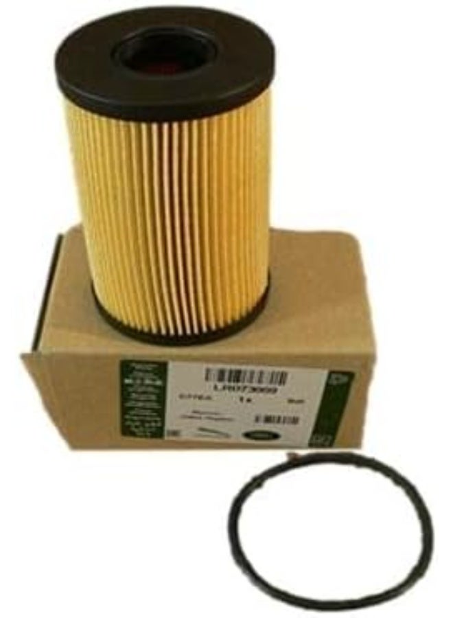LAND ROVER GENUINE LAND ROVER OIL FILTER RANGE ROVER EVOQUE DISCOVERY SPORT VELAR DISCOVERY RANGE ROVER 13 ON SPORT 14 2.0L I4 PETROL ON OEM NEW LR073669