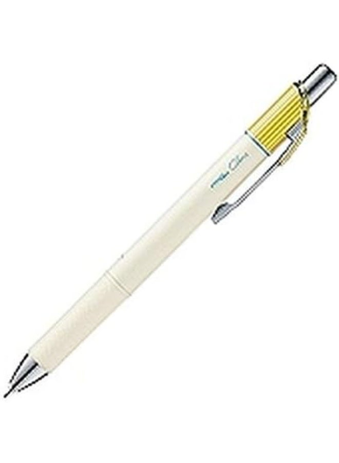 Pentel Gel Ink Ballpoint Pen ENERGEL Clena 0.5mm (Black Ink) [Mimosa Yellow] x 5 pieces (Japan Import) - Image 1