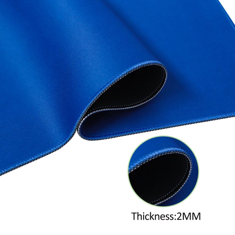 GUSTARIA Large Mahjong Mat with Black Carrying Bag (Blue,31.5 inches), Anti Slip and Noise Reduction Table Cover for Mahjong, Poker, Card Games, Dominoes, Board Games, Slip Resistant Mat - Image 5