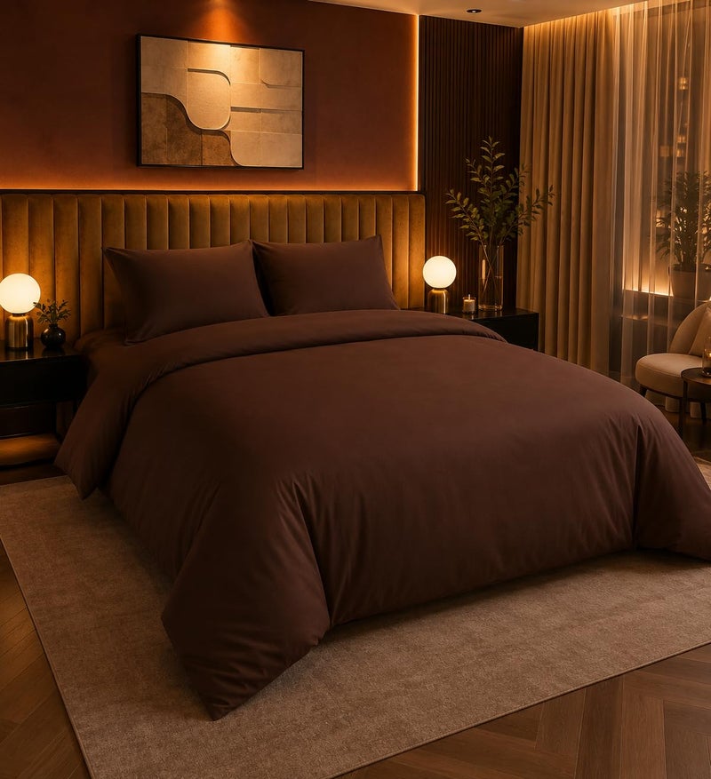 Amreya Cotton Duvet Cover Set 220x240cm with 2 Pillow 50x70cm