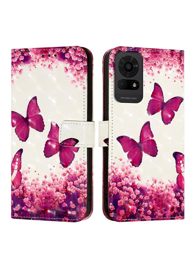 erorex Case For TCL 50 LE 5G 3D Painting Horizontal Flip Leather Phone Case  - Image 2
