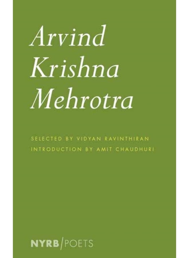 Arvind Krishna Mehrotra - Paperback