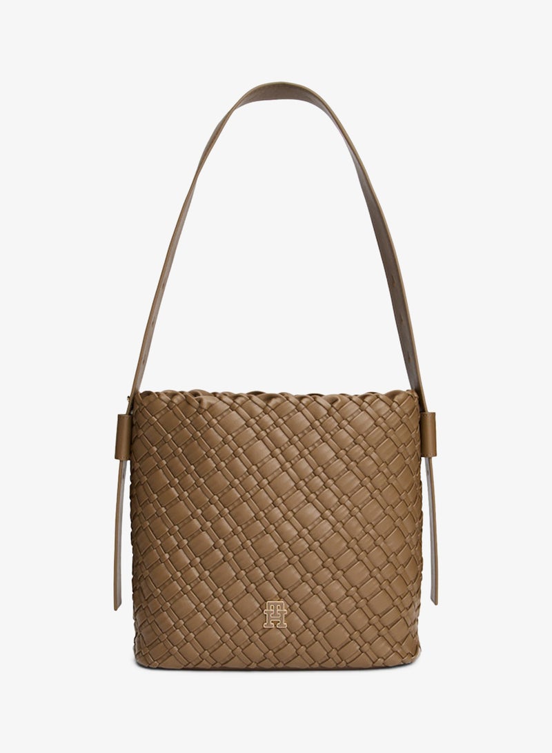 TOMMY HILFIGER Braided Shoulder Bag - Image 1