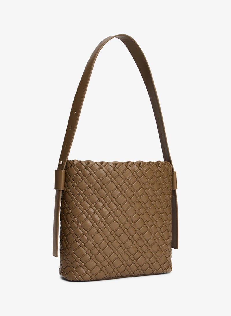 TOMMY HILFIGER Braided Shoulder Bag - Image 3
