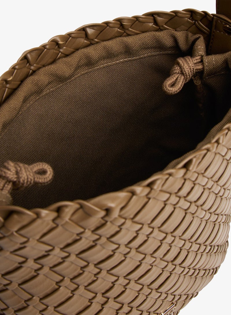 TOMMY HILFIGER Braided Shoulder Bag - Image 5
