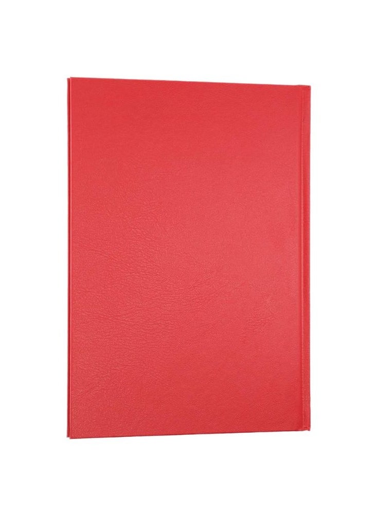 Collins - Collins Standard Desk Mid Year Diary Planner A5 Week to View Academic Year 2024-25 FSC Paper - Red - Weekly Mid Year Journal for Students - Image 1
