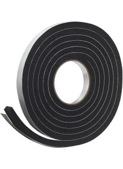 Frost King Frost King R734H Sponge Rubber Foam Tape 3/4" W X 7/16" H X 10' L, Black  - Image 1