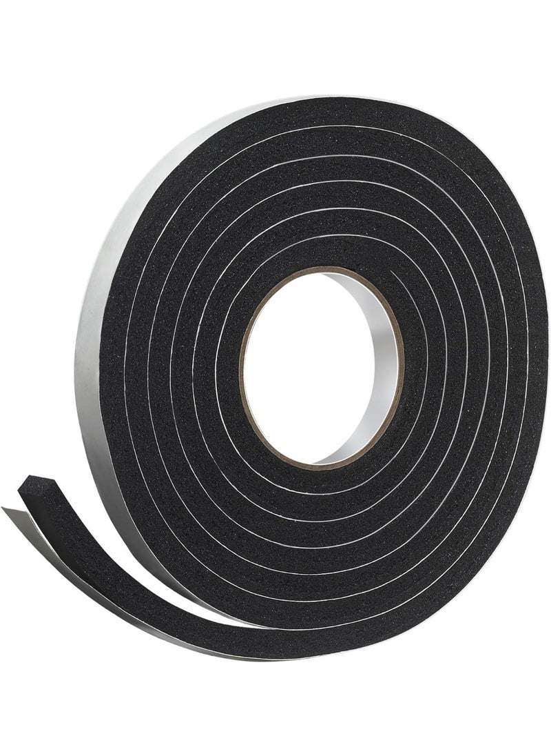 Frost King - Frost King R734H Sponge Rubber Foam Tape 3/4" W X 7/16" H X 10' L, Black - Image 1