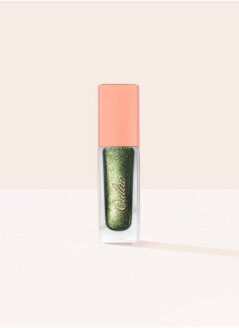 Liquid Glitter Eyeshadow - Metallic & Shimmer Formula, Intense Sparkle Eyeshadow, Eyeliner & Highlighter, Fine Sparkle & Glow, Blendable, Crease-Resistant, Vegan & Cruelty-Free, Long-Lasting, 5.4g - Wreth Nebula - 20