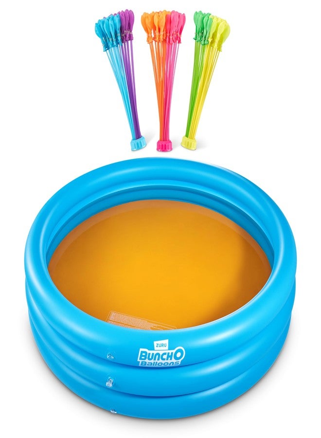 Bunch O Balloons Original Bunch O Balloons Splash Pool with Tropical Party 100+ Rapid-Filling Self Sealing Water Balloons by ZURU, Water Balloon for Family, Kids, Teens and Adults, Summer and Outdoor Toy - Image 3